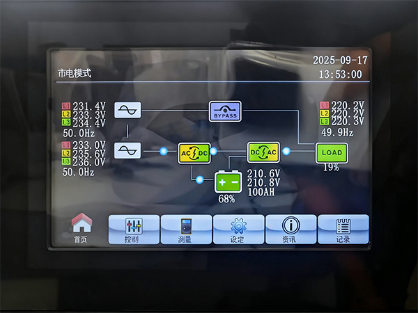 力锐斯UPS和蓄电池 - 常州大德热处理科技有限公司项目